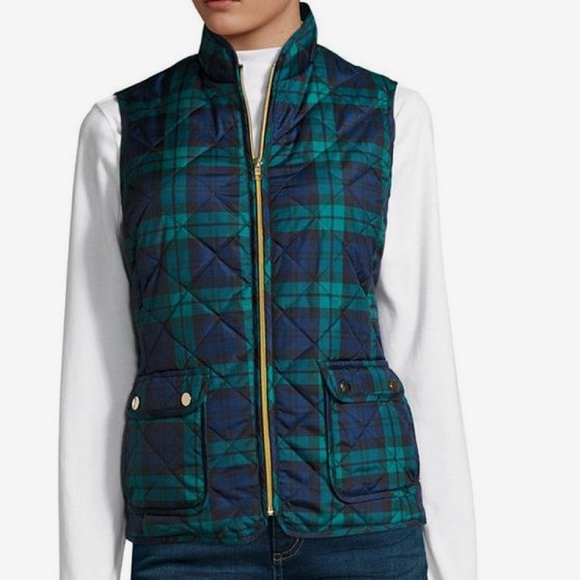 Plaid | quilted | vest - Picture 12 of 12